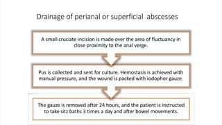 Comprehensive Management of Anorectal and Perianal Abscesses: Surgical ...