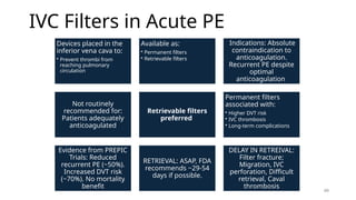 Pulmonary embolism and it's complications and guidelines directed ...