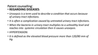 Known case of type 2 Diabetes Mellitus with hypertension with urosepsis ...
