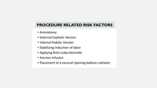 PROCEDURE RELATED RISK FACTORS
 