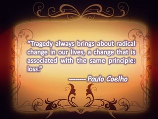 Comparison between classic and modern tragedy