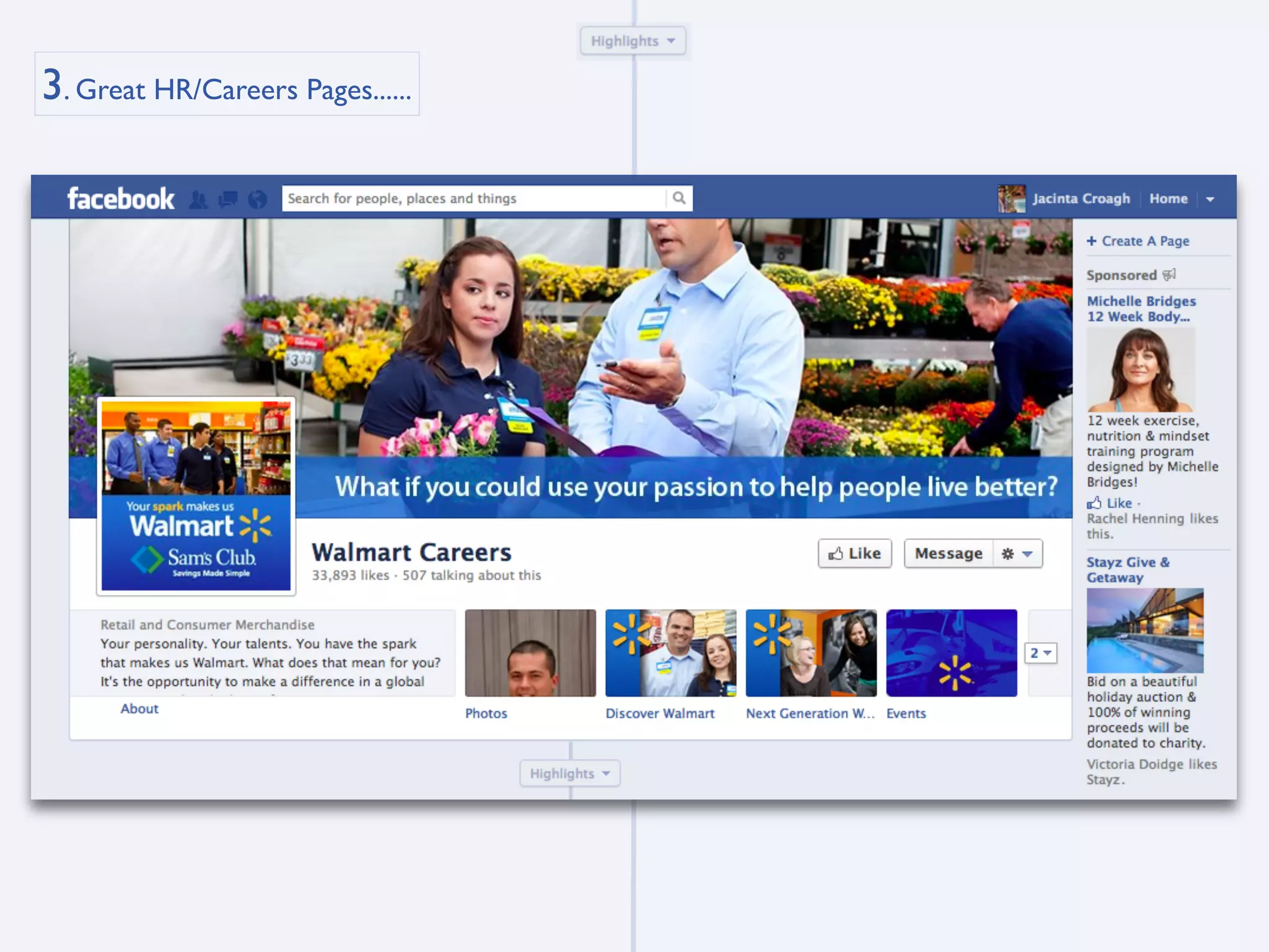 3. Great HR/Careers Pages......
 