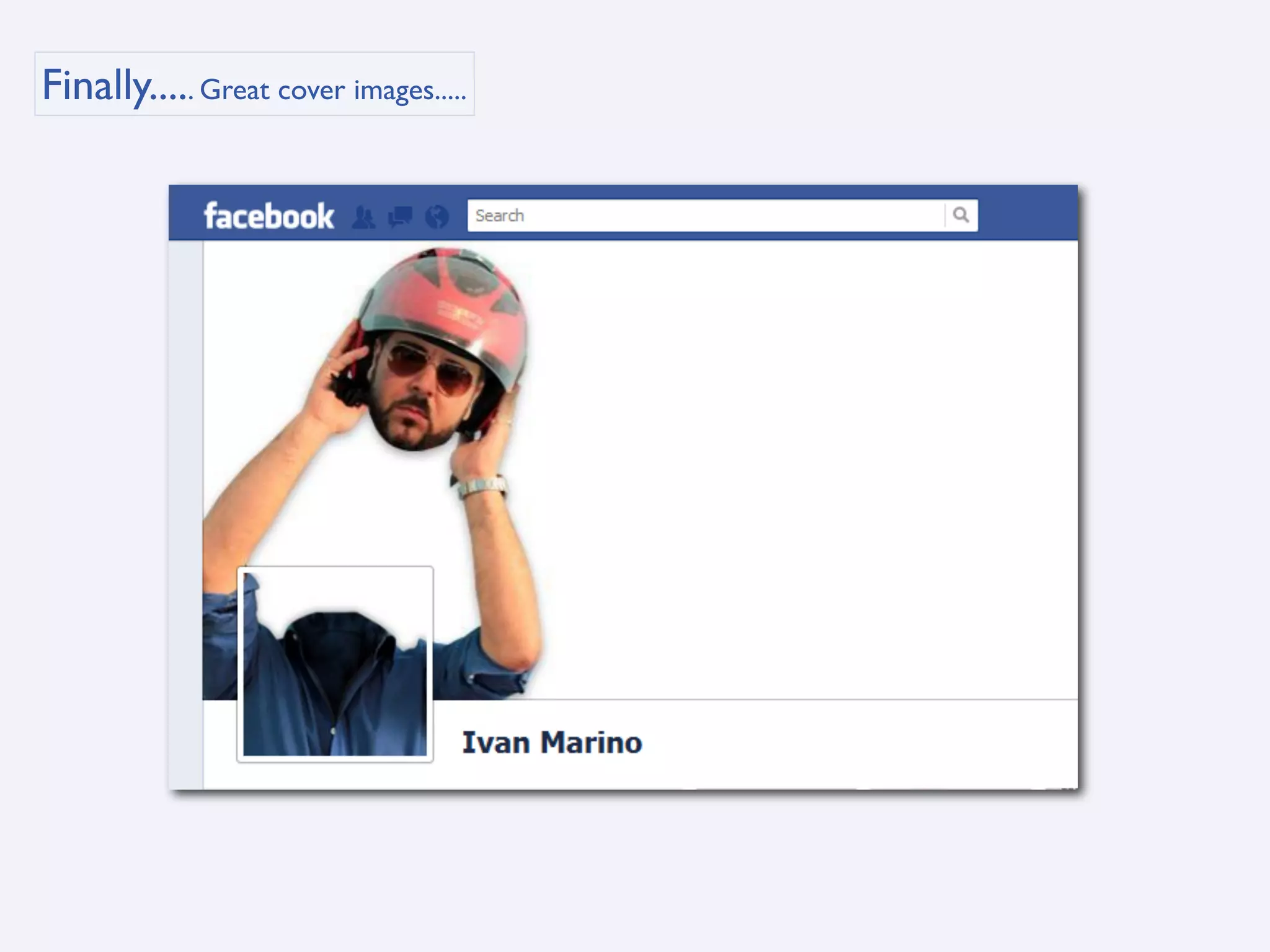 Finally..... Great cover images.....
 