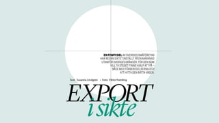 10 tips för dig som vill satsa på export