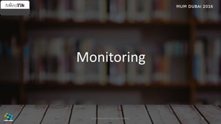 46José Manuel Román para FiberCli
Monitoring
 