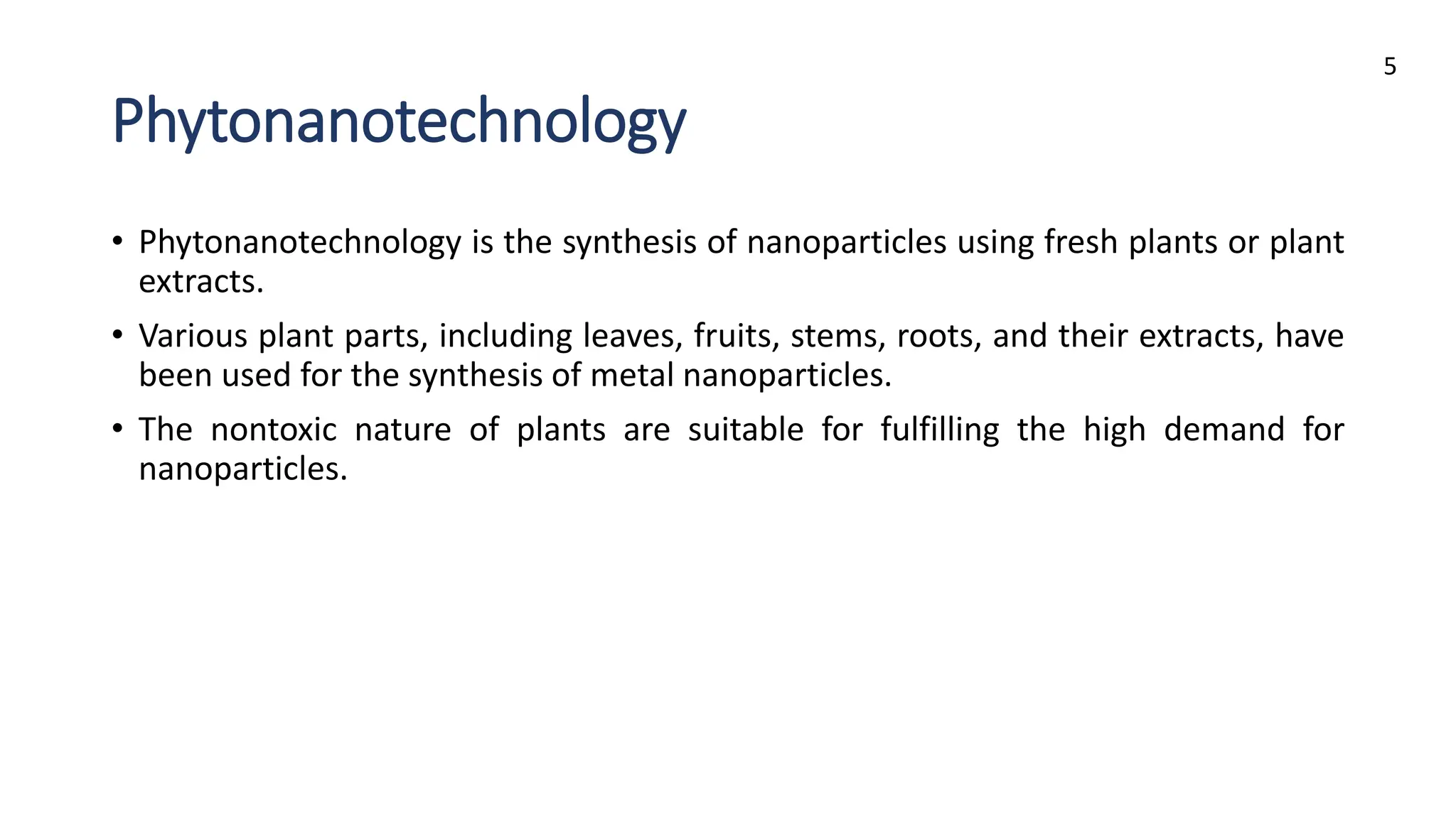 green synthesis of nanoparticles from plants.pptx