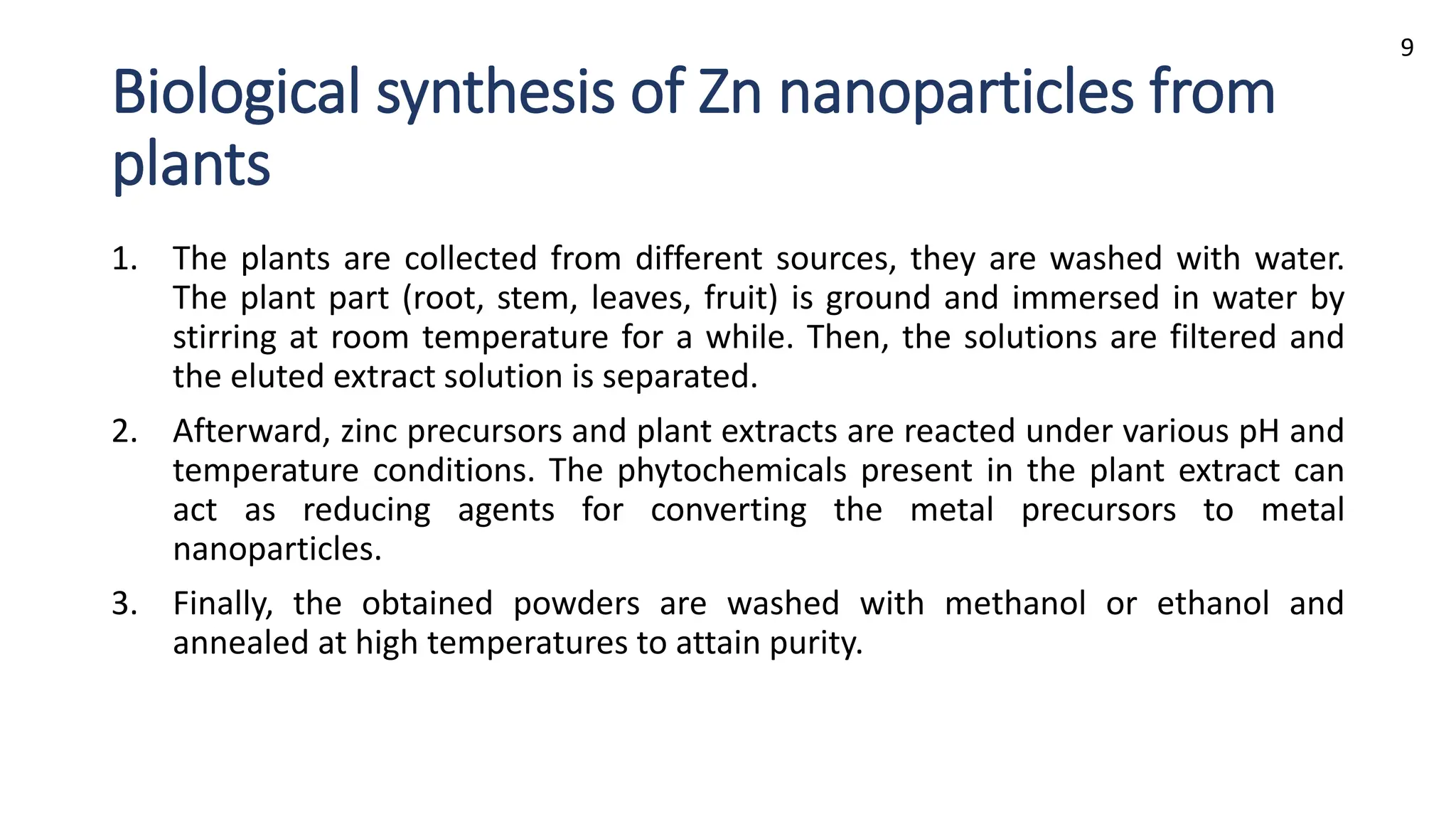 green synthesis of nanoparticles from plants.pptx