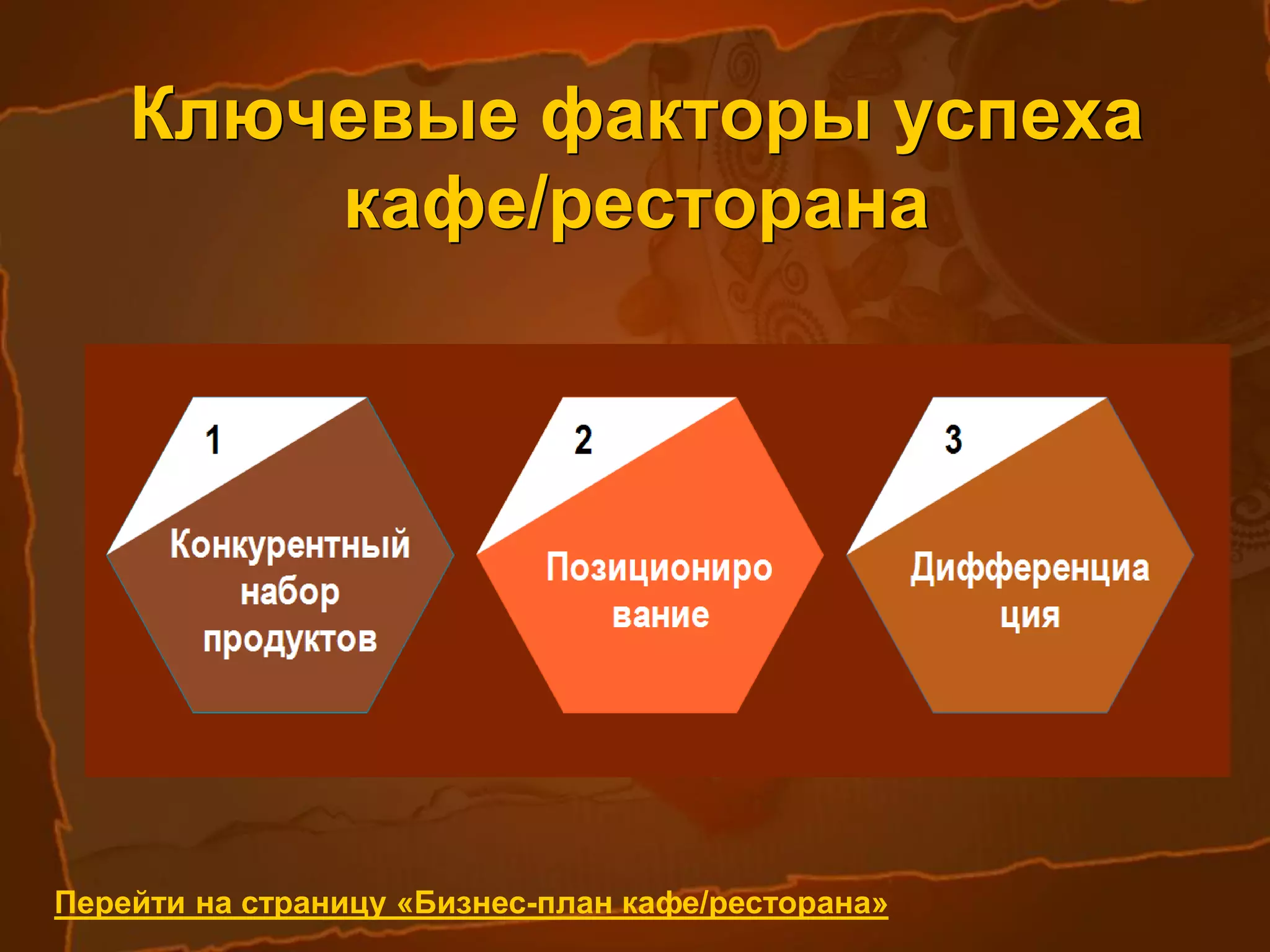 ИНТЕРЬЕР
ИНТЕРЬЕР БУДЕТ В
СРЕДИЗЕМНОМОРСКОМ СТИЛЕ.
ЦВЕТОВАЯ ГАММА – КОРИЧНЕВАЯ,
ЗОЛОТИСТО-ОРАНЖЕВАЯ, ТЕРРАКОТОВАЯ,
ОЛИВКОВАЯ И БУТЫЛОЧНО-ЗЕЛЕНАЯ.
ДЛЯ СТОЛОВОГО БЕЛЬЯ БУДЕТ
ИСПОЛЬЗОВАНЫ ЛЕН ИЛИ ХЛОПОК.
В КАЧЕСТВЕ ДЕКОРА БУДУТ
ПРИСУТСТВОВАТЬ СТАВНИ И ГЛИНЯНЫЕ
ГОРШКИ С ЗАСУШЕННЫМИ ТРАВАМИ.
МИНИМУМ ТКАНИ И ОБИВКИ.
ПОВСЕДНЕВНАЯ КЕРАМИЧЕСКАЯ ПОСУДА
С НАИВНОЙ РУЧНОЙ РОСПИСЬЮ
ВЫСТАВЛЕНА НАПОКАЗ – НА ОТКРЫТЫХ
СТЕЛЛАЖАХ И БУФЕТАХ.
 
