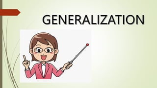 Power point General Statement & Specific Details | PPTX