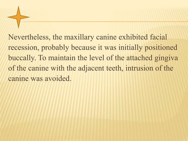 Transposition tooth corrected by orthodontic | PPTX