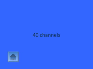40 channels
 