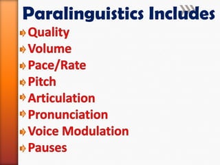 Presentation prxemics chronemics | PPTX