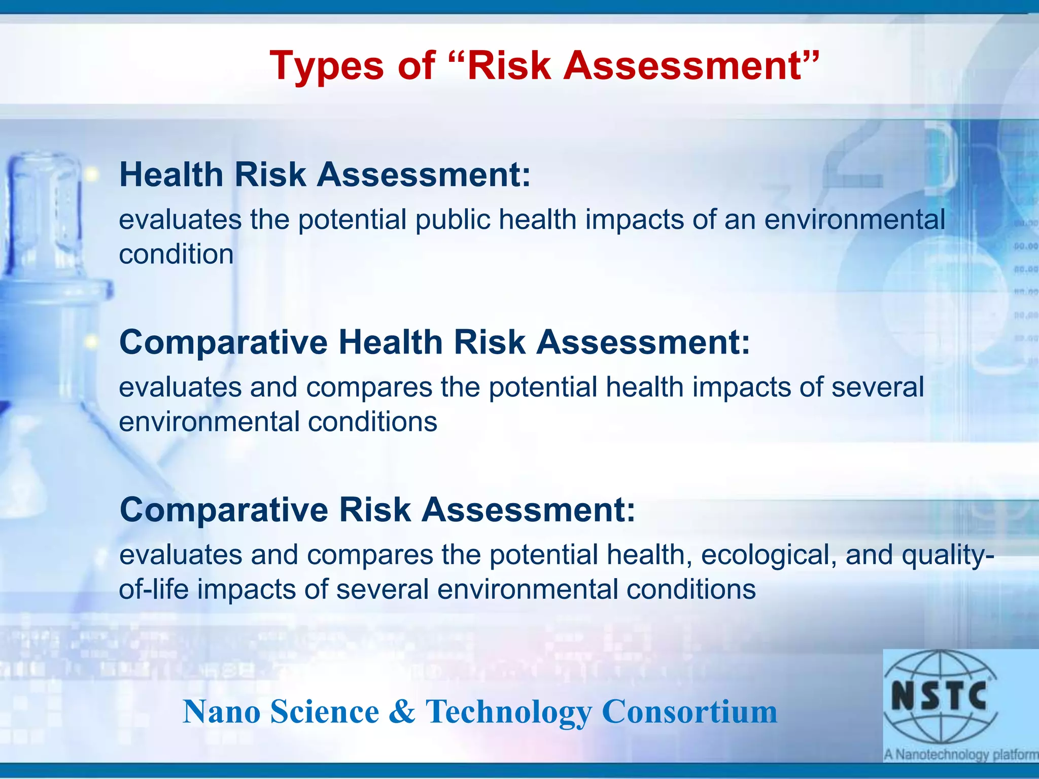 Risk Assessment and Environment Management | PPTX
