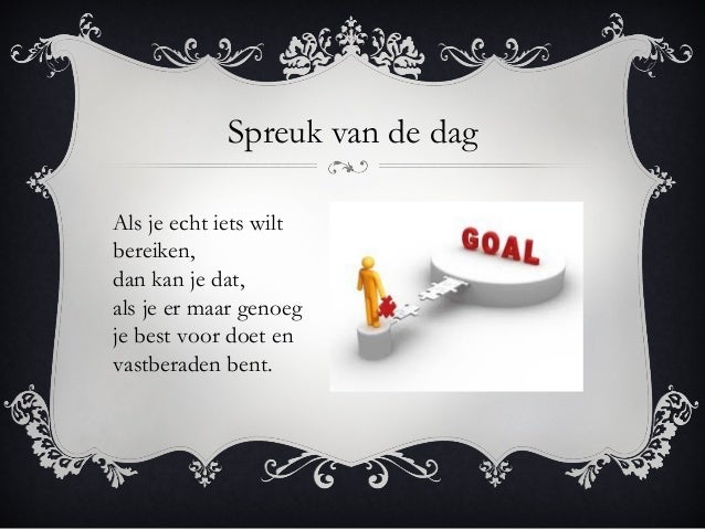 Spreuk van de dag 261212