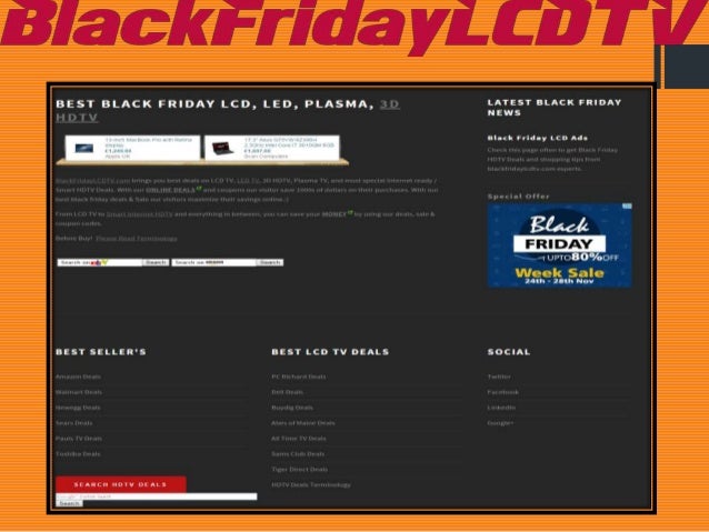 Best Black Friday LED TV Sales