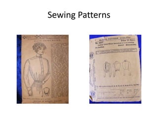 Sewing Patterns
 
