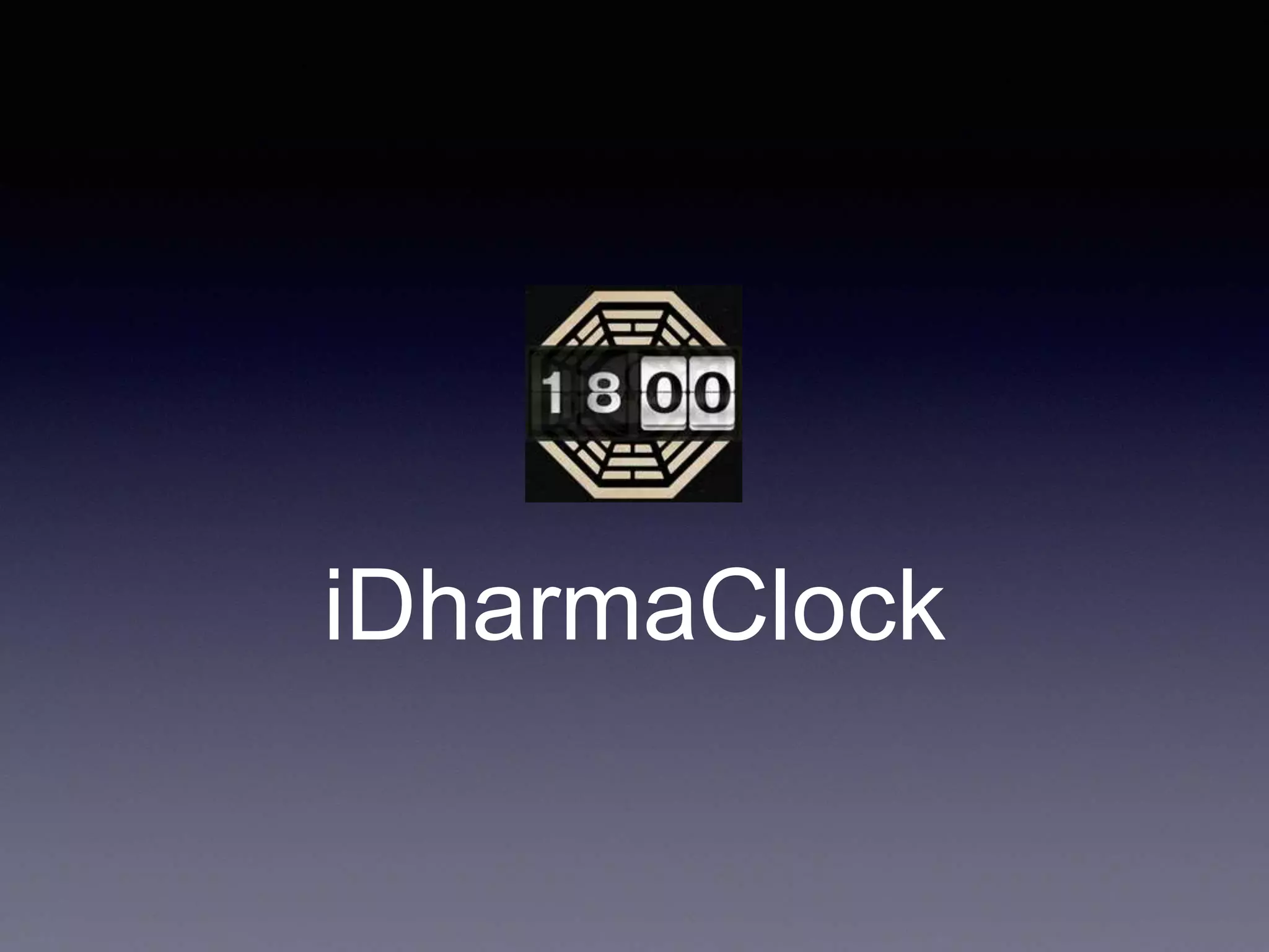 iDharmaClock