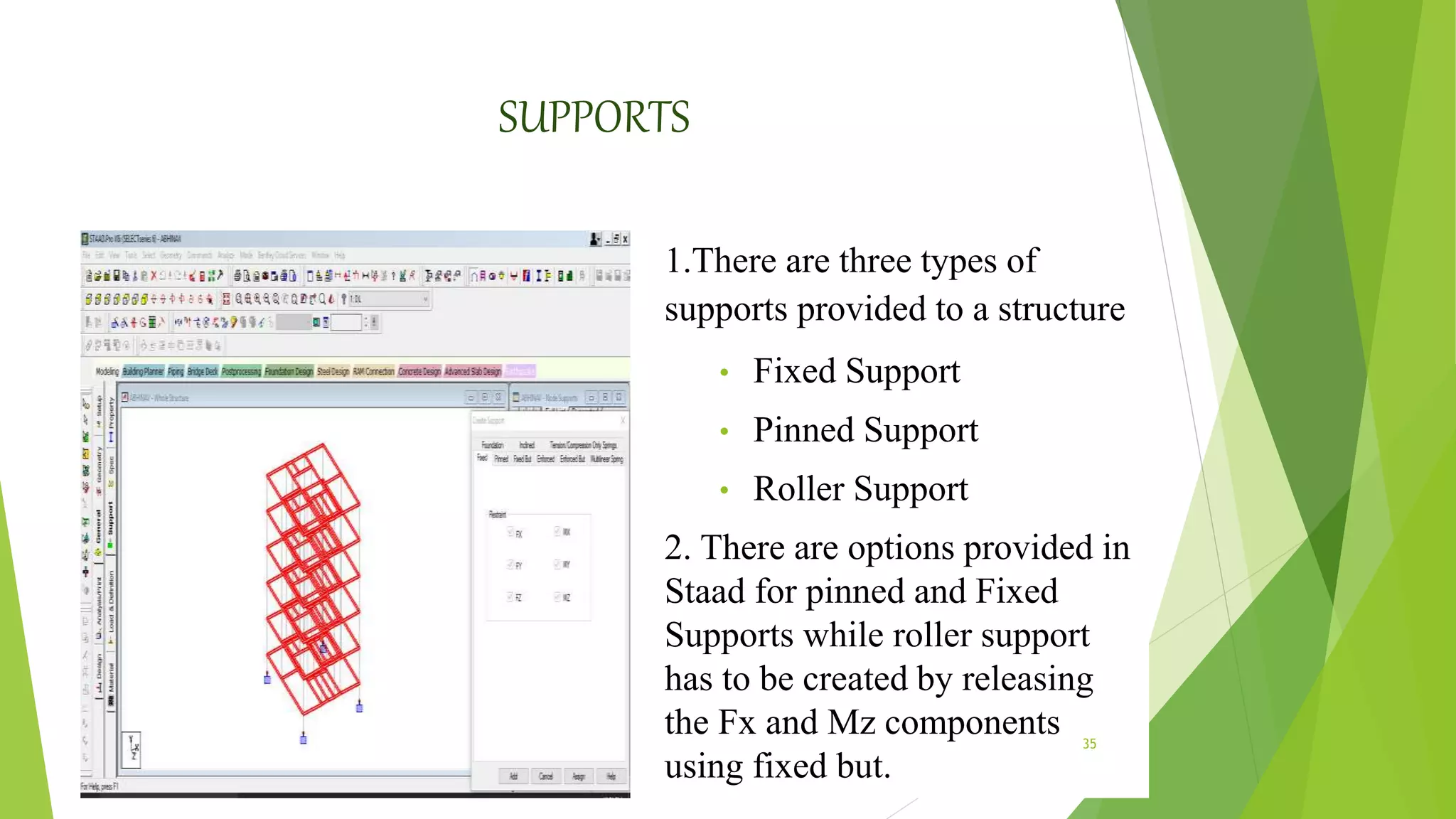 ANALYSIS AND DESIGN OF G+3 STOREY BUILDING USING STAAD PRO vi8 Software ...
