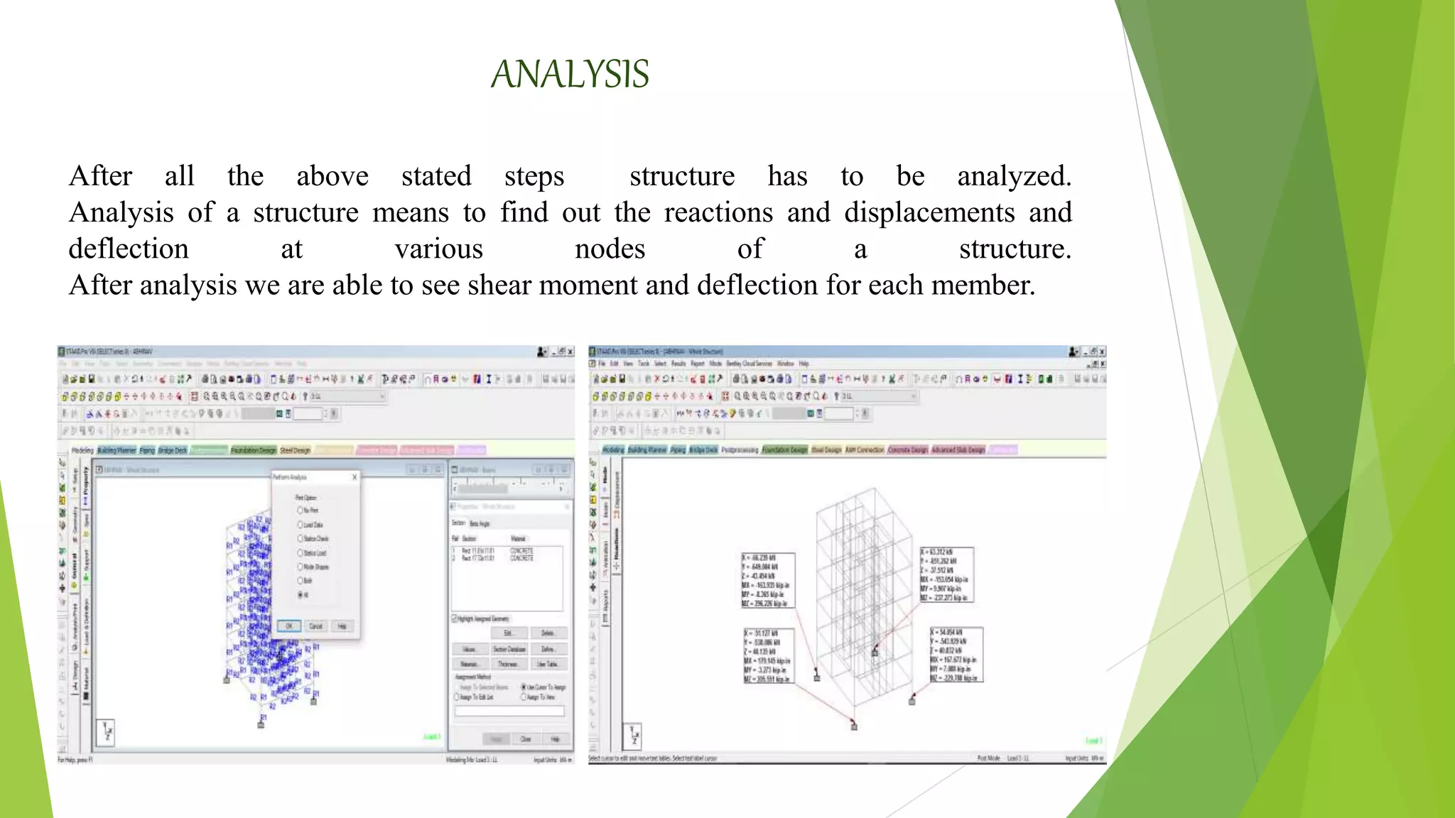 ANALYSIS AND DESIGN OF G+3 STOREY BUILDING USING STAAD PRO vi8 Software ...