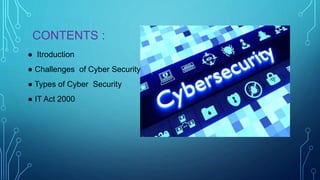 Presentation on Cyber Security | PPTX
