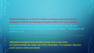 Presentation on Cyber Security | PPTX