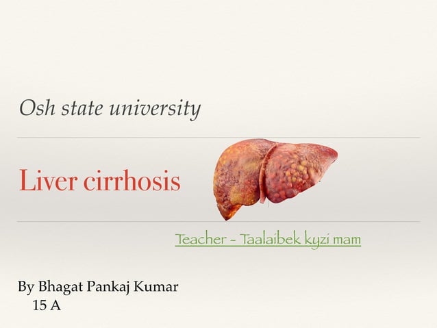 Liver Cirrhosis Pdf