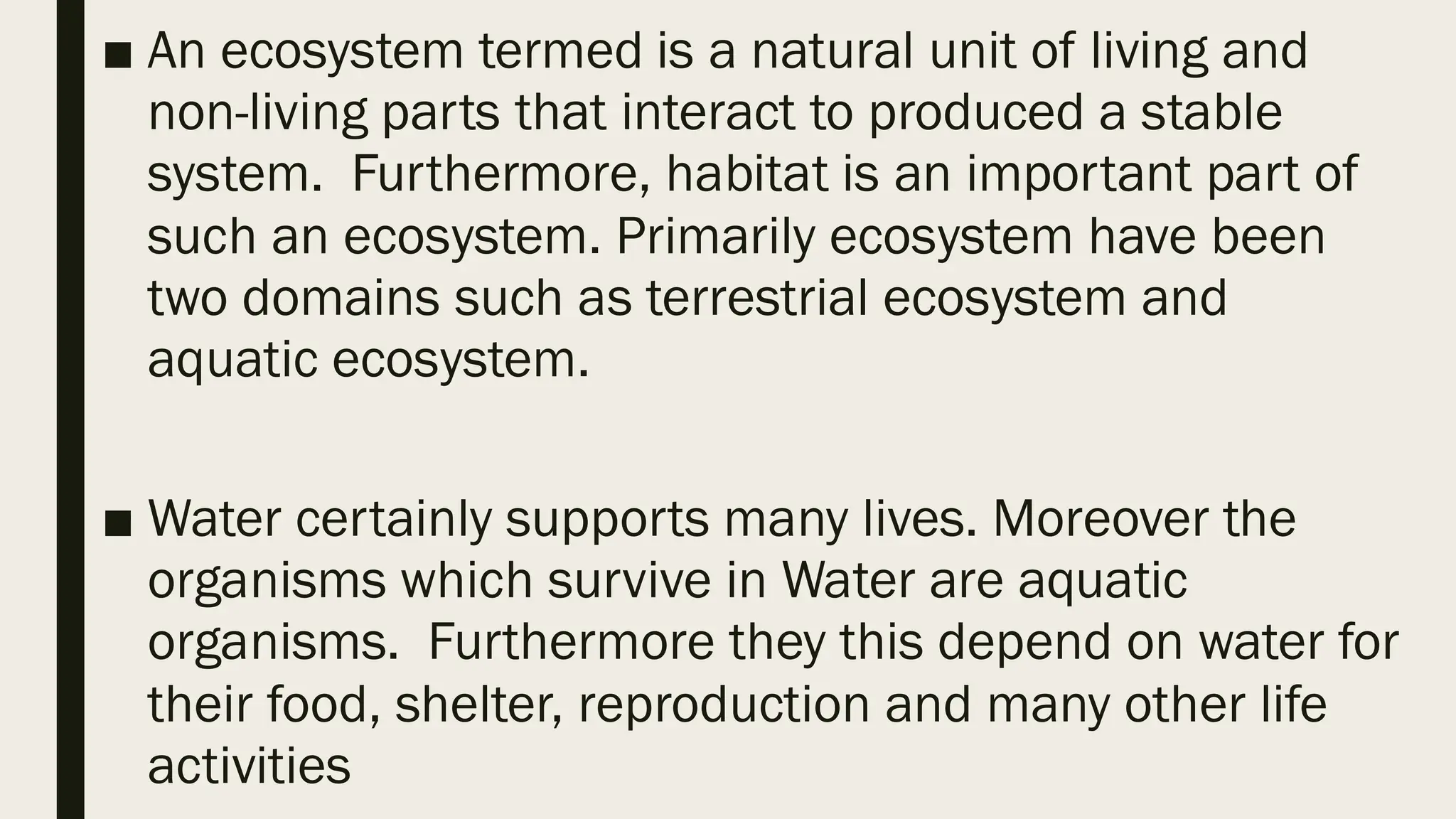 Presentation (4).pdf aquatic ecosystems ppt | PPT