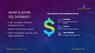 PrManaging Data with Azure SQL Database | AccentFutureesentation 4.pdf