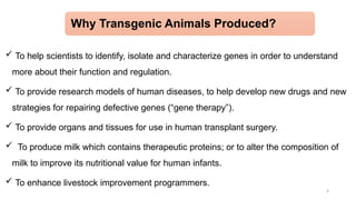 The Role of Transgenic Animals in Advancing Pharmacological Research ...