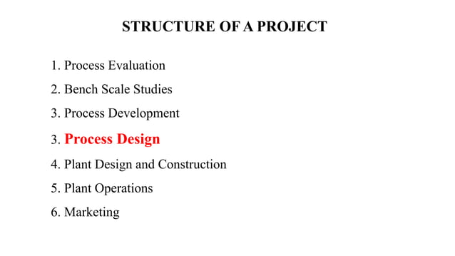 Principle of plant design for Chemical Engineering Presentation | PPT