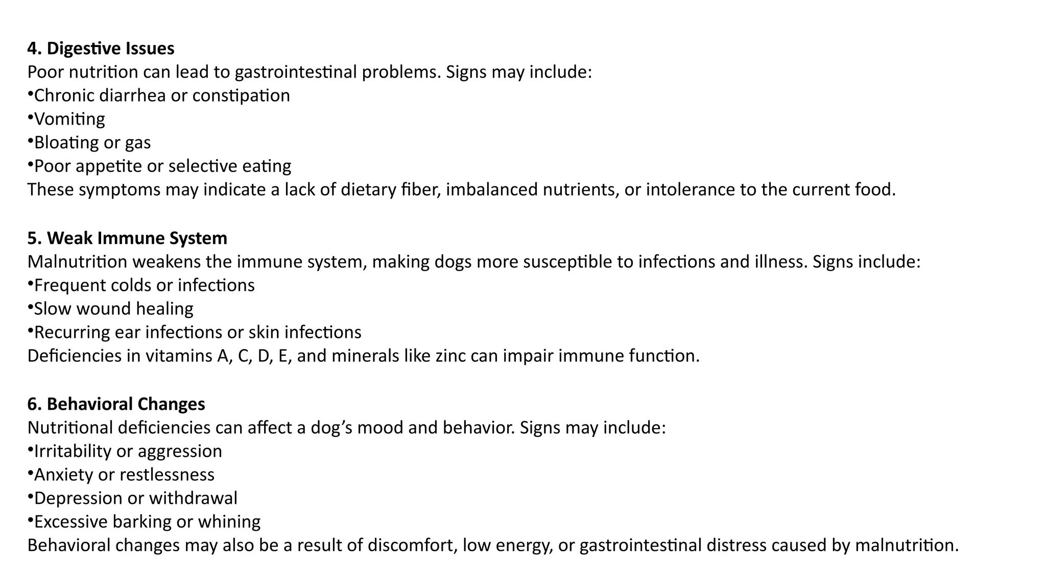 Curated visual reference: Fresh Look at Dspetstore Signs Of Malnutrition In Dogs