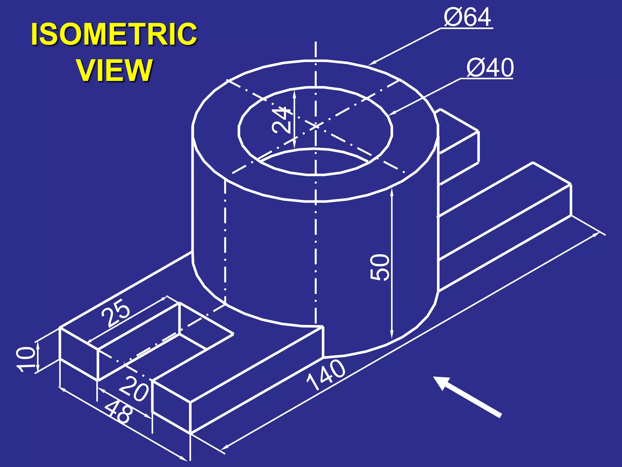 ISOMETRIC
VIEW Ø40
Ø64
24
50
 