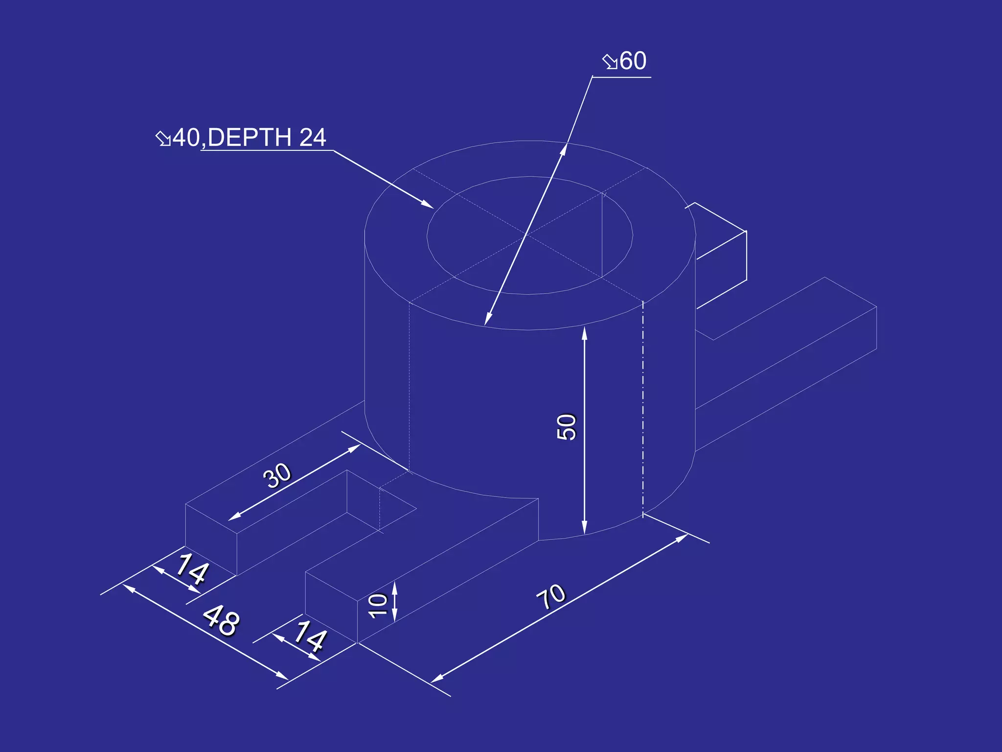 50
10
40,DEPTH 24
60
 