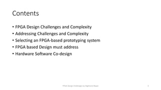 FPGA Design Challenges | PDF