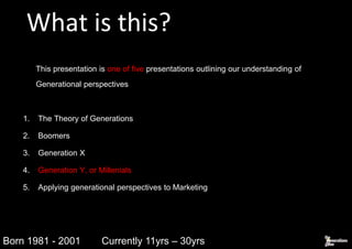 Presentation 4 Generation Y | PDF