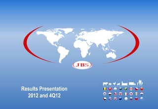 Results Presentation
  2012 and 4Q12
 