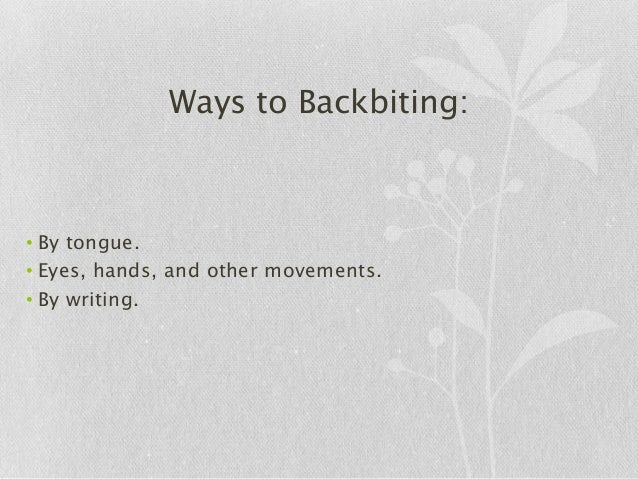 Essay in backbiting 06 image