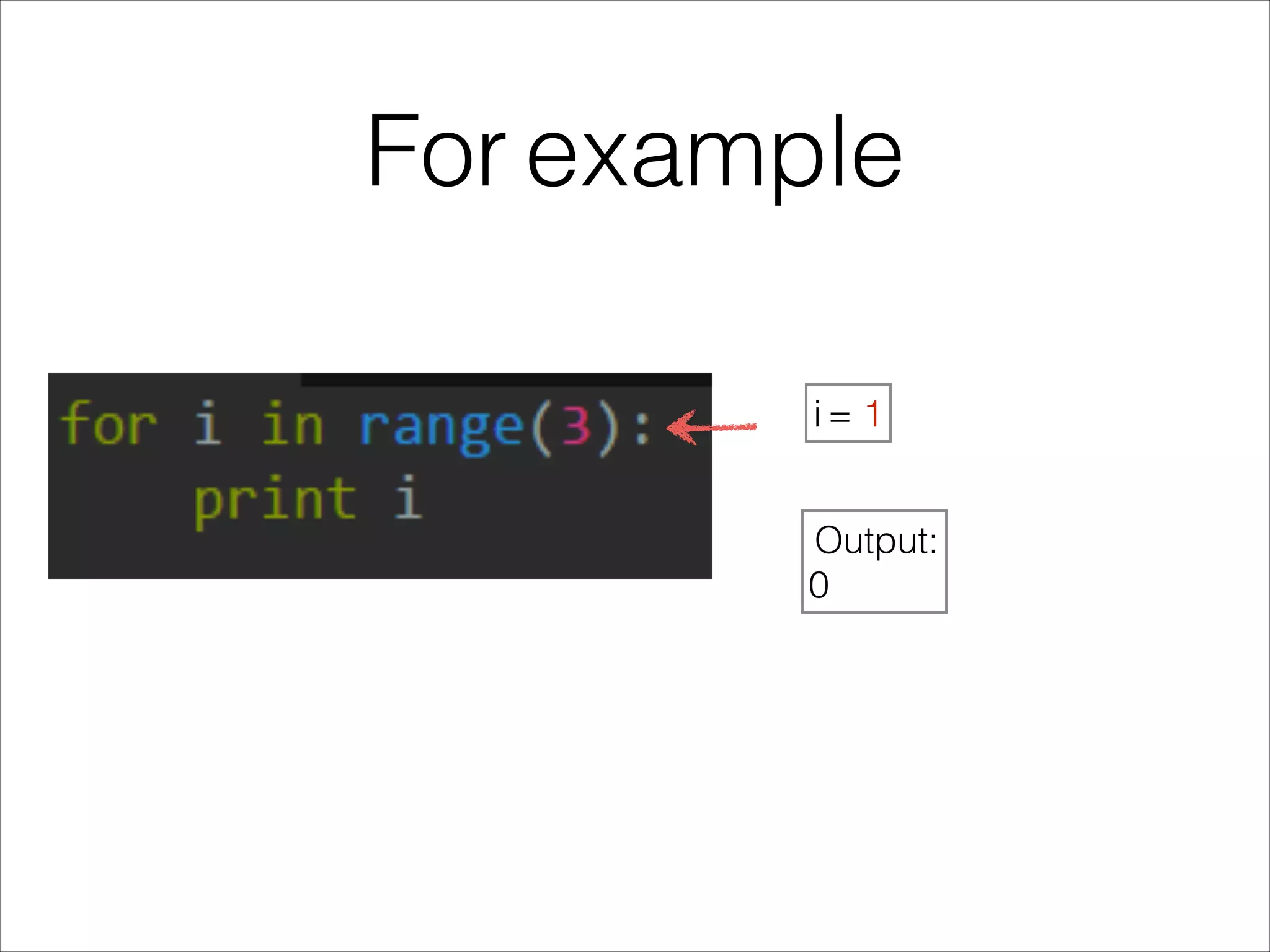 For example
i = 1
Output:
0
 