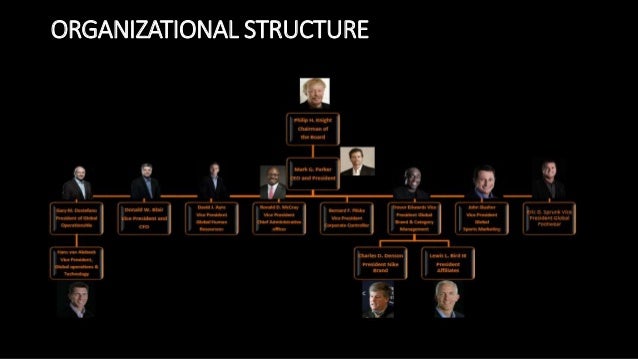 nike management structure