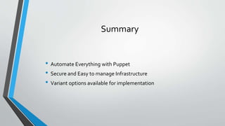Puppet Informatica Puppet | PPT