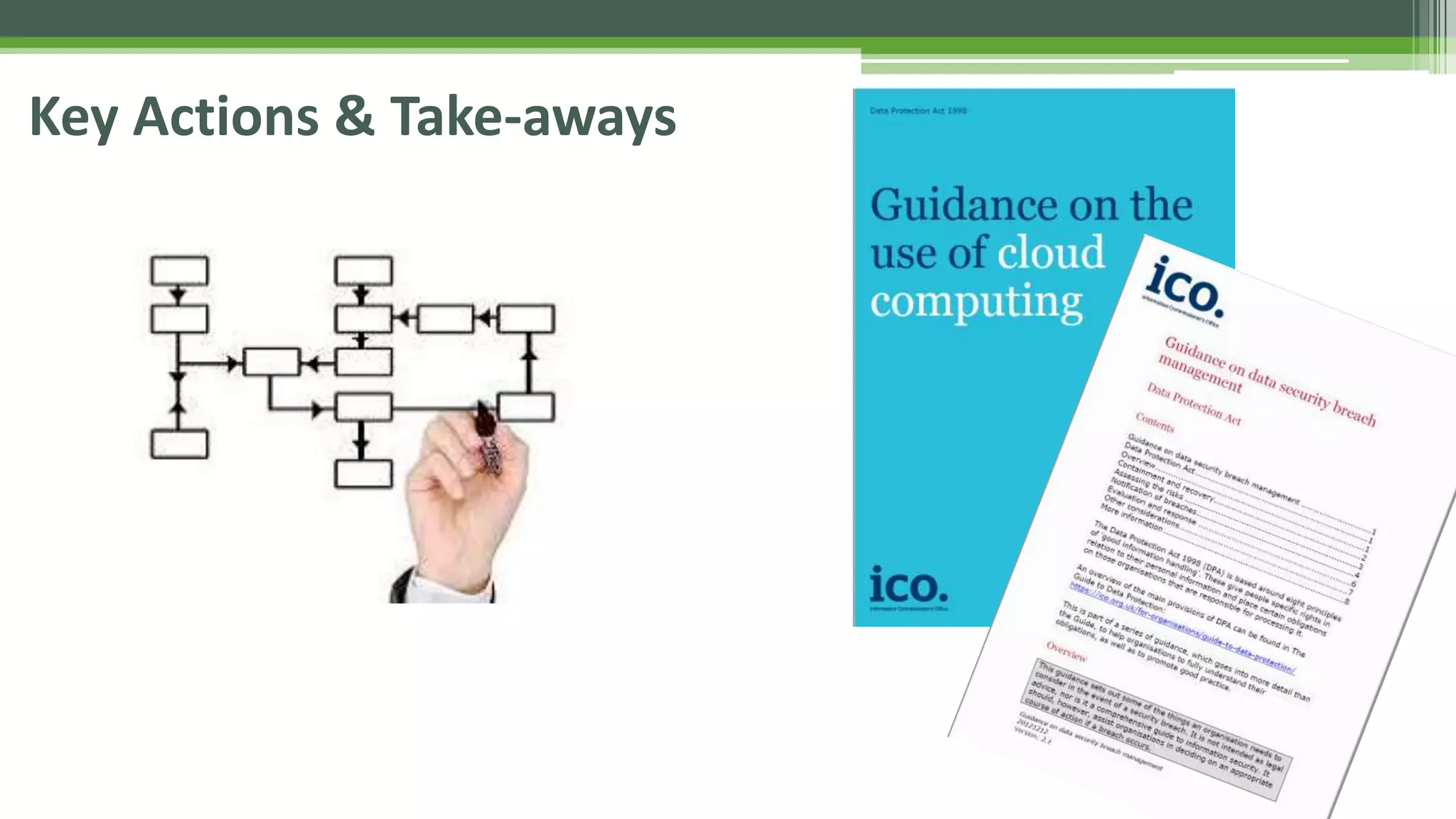Key Actions & Take-aways
 