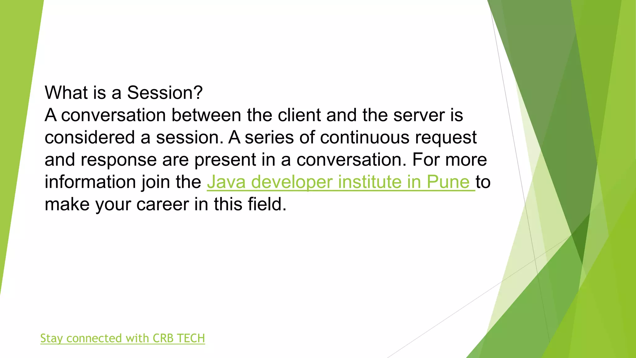Session Tracking Methods In Java | PPT