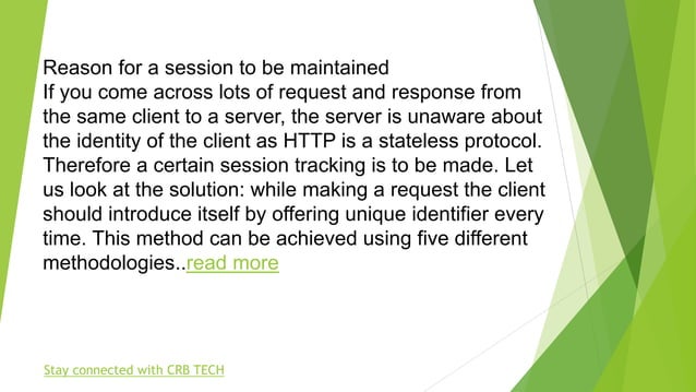Session Tracking Methods In Java | PPT