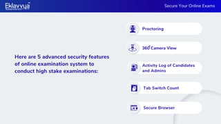 360 Degree Proctoring - The Future of Secure Remote Exams | PDF