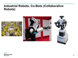 Industrial Robots, Co-Bots (Collaborative
Robots)
9
 