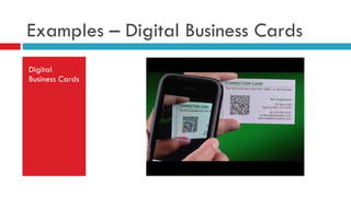 Examples – Digital Business Cards Digital Business Cards  