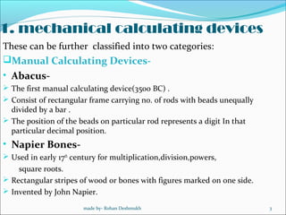 Evolution & History of Computers | PPT