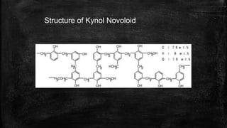 Structure of Kynol Novoloid
 