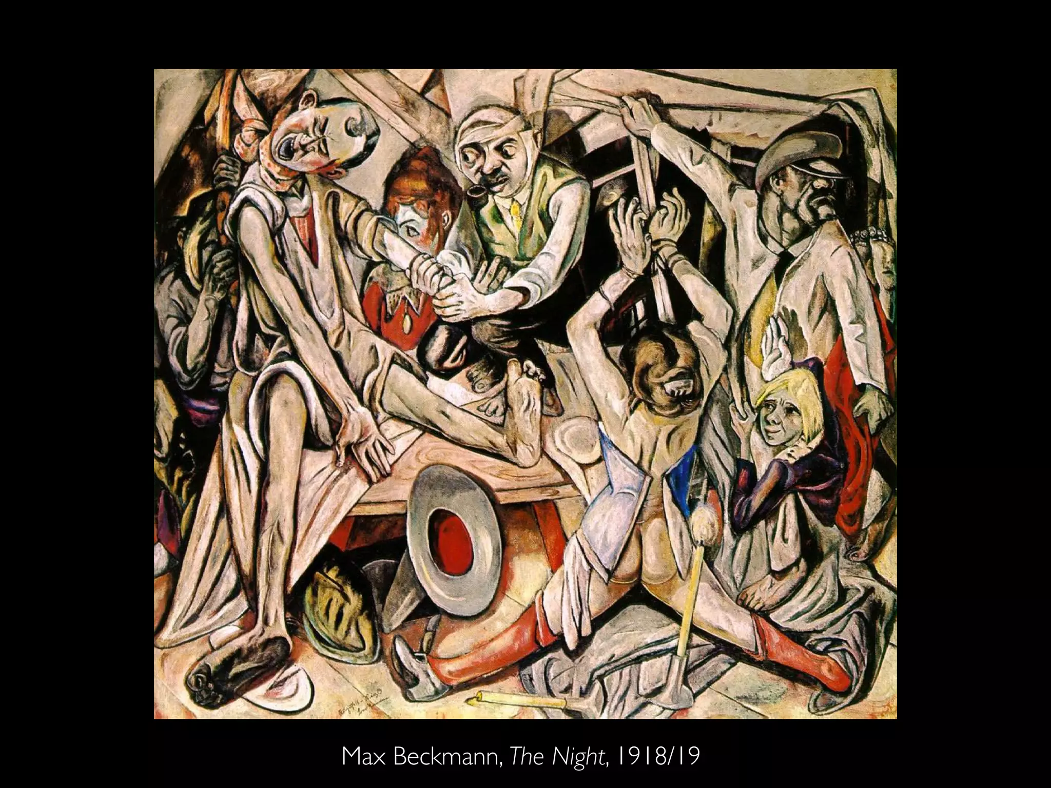 Max Beckmann, The Night, 1918/19
 