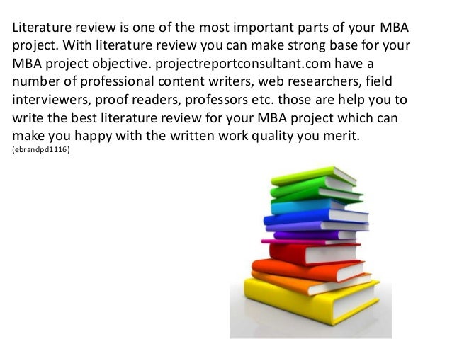 Creative writing literature review
